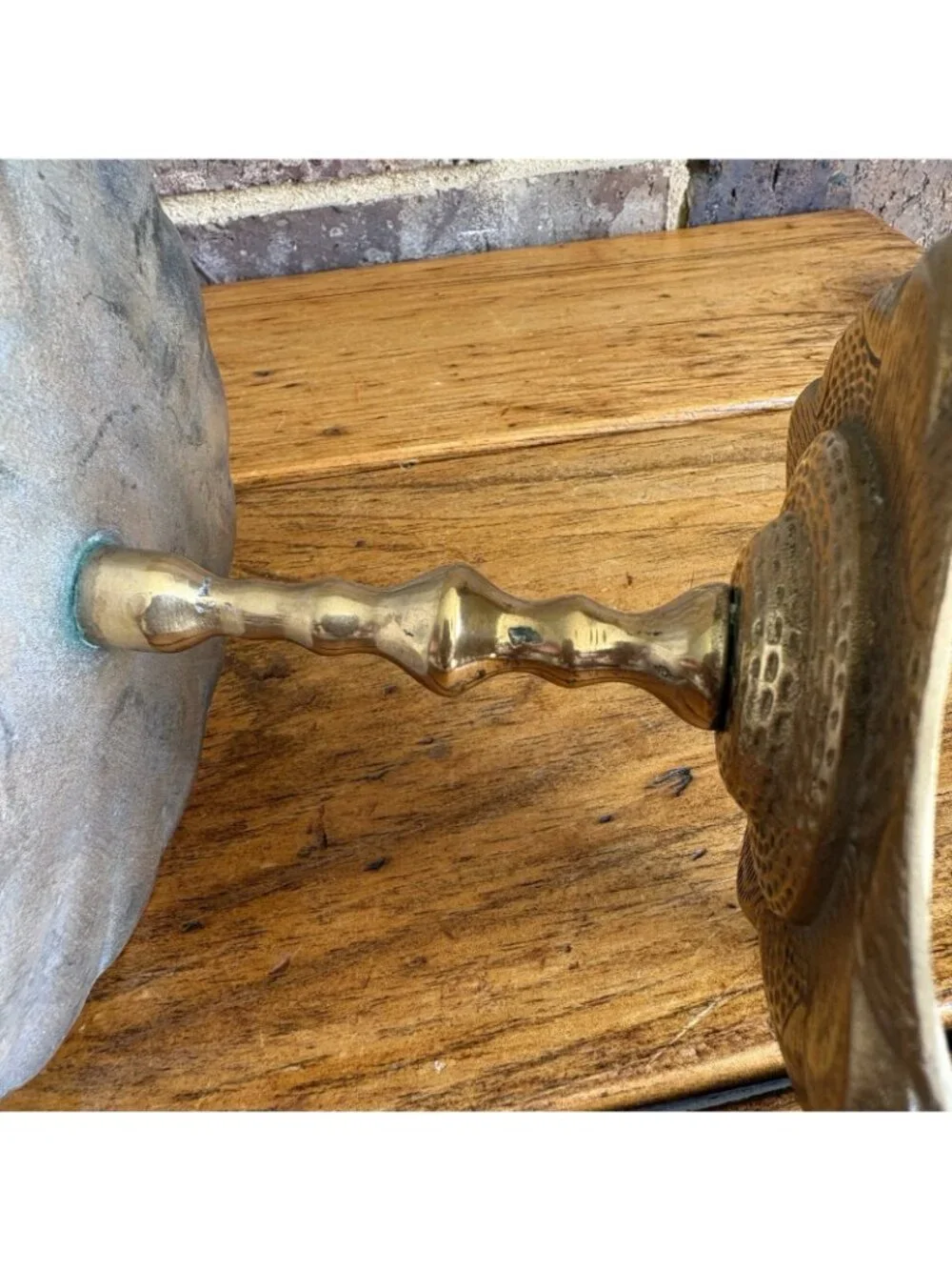 Brass Candle Stick Holder Vintage 6